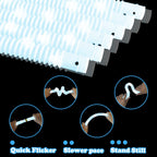 Kannove 24 PCS White Glow Sticks — LED Party Favors for Kids