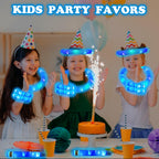 Kannove Blue Glow Sticks – 12 Pcs Light Up Party Tubes for Kids, Prizes, and Fun