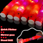 Kannove 24-Pack Red Glow Sticks – LED Party Favors for Kids