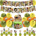 Karg Loud House Birthday Decoration Set – Banner, Cake Toppers & Balloons