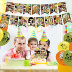 Karg Loud House Birthday Decoration Set – Banner, Cake Toppers & Balloons