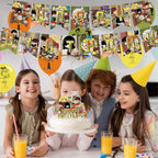 Karg Loud House Birthday Decoration Set – Banner, Cake Toppers & Balloons