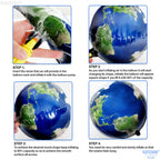 KatchOn Globe Balloons – 22-Inch World Balloons, Pack of 6 for Travel & Around The World Party Decor