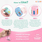 KatchOn Rotating Fidget Toys – 12-Pack Puzzle Spinner Set for Kids & Adults | Bulk Party Favors & Classroom Prizes