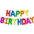KatchOn Rainbow Happy Birthday Foil Balloons Letters - 16 Inch | Birthday Banner & Rainbow Party Decor