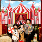 KatchOn XtraLarge Carnival Backdrop 72x44 in | Circus Theme Party Decor