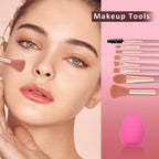 KAVCENT All-in-One Makeup Set for Women – Complete Starter Kit (Eyeshadow Palette, Lip Gloss, Foundation, Mascara)