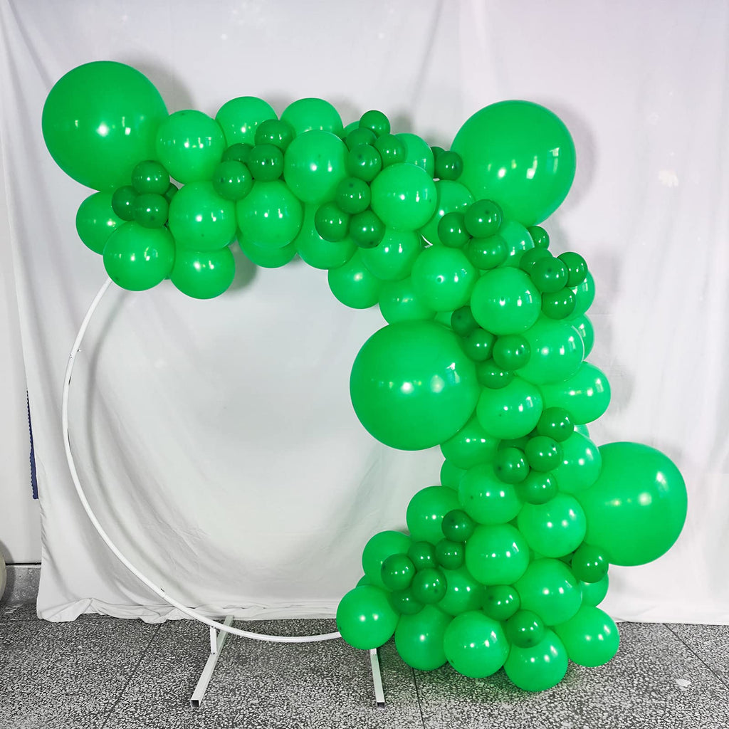 KAWKALSH 200pcs Dark Green 5-Inch Balloons for Party Garland & Decor