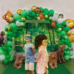 KAWKALSH 200pcs Dark Green 5-Inch Balloons for Party Garland & Decor