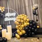 KAWKALSH 200pcs Black Balloons 5 Inch – Mini Latex Balloons for Party, Arch Garland & Celebration Decor