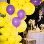 KAWKALSH Yellow Giant Balloons – 32pcs, 18in Heavy-Duty Latex for Party Decor