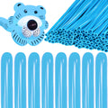 KAWKALSH 260 Light Blue Long Balloons – Thick, Durable Latex for Balloon Garlands (100pcs)