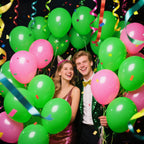 KAWKALSH 32 Pack 18-Inch Light Green Latex Balloons - Organic Baby Shower, Spa Party & Spring Decor