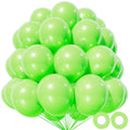 KAWKALSH Lime Green Latex Balloons – 110 Pack, 12in Party Decor