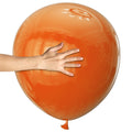 KAWKALSH Orange Giant Balloons – 32pcs, 18in Heavy Duty Latex for Birthday, Wedding & Baby Shower
