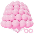 KAWKALSH 200pcs Light Pink Balloons 5 Inch – Mini Latex Party Balloons for Birthday, Baby Shower & More