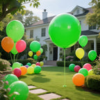 KAWKALSH Lime Green Balloons 36in - Extra Large Matte Mint Latex for Celebrations