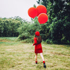 KAWKALSH Red Balloon Arch Kit 111Pcs – 18/12/5 Inch Latex Balloons for Birthday, Graduation & Party Decor