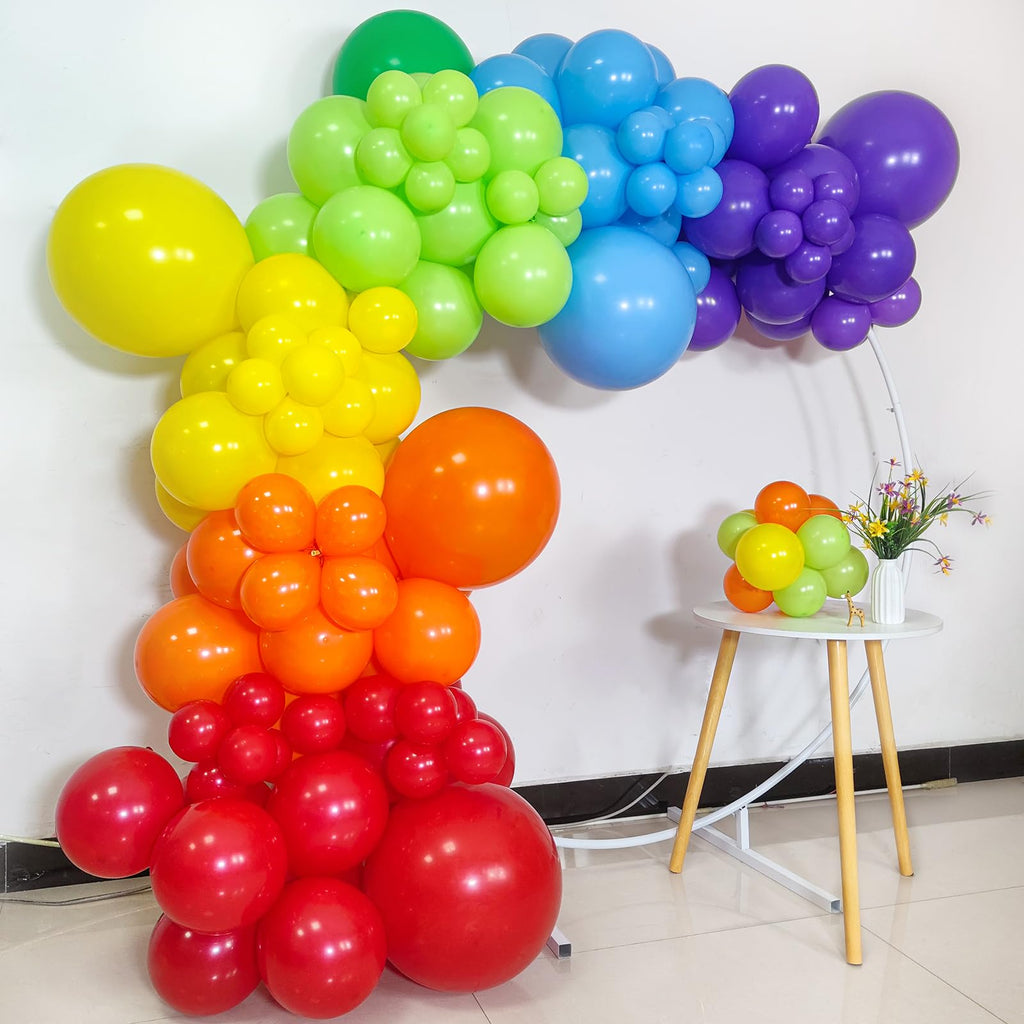 KAWKALSH Yellow Balloon Arch Kit – 111Pcs Latex Balloons for Birthday, Baby Shower, Wedding & More