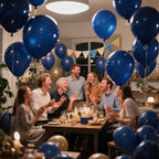 KAWKALSH Navy Blue 110pc 12in Latex Balloons – Durable, Non-Toxic Party Decor