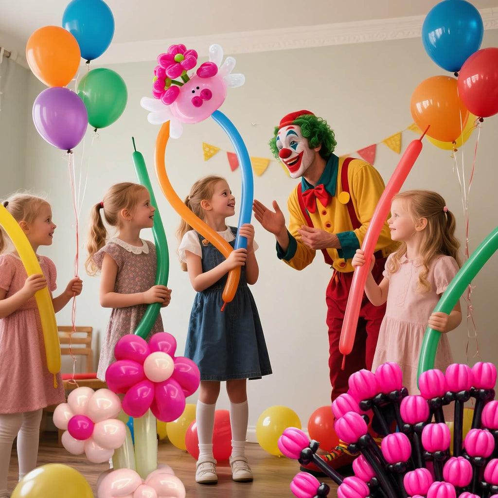 KAWKALSH 260 Hot Pink Long Balloons – 20% Thicker Natural Latex for Garlands & Balloon Animal Twists (100pcs)