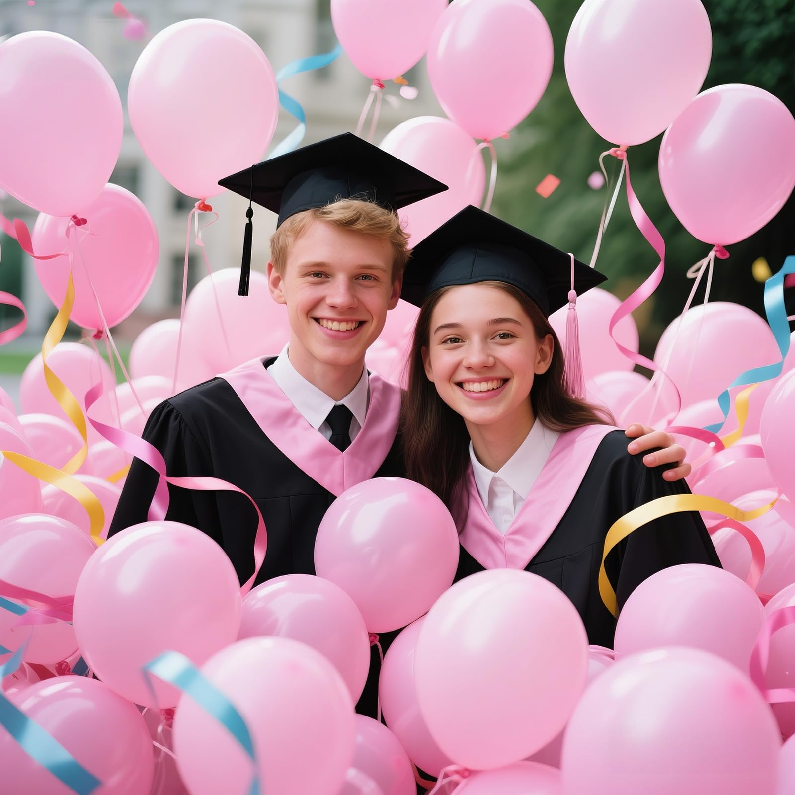 KAWKALSH 200pcs Light Pink Balloons 5 Inch – Mini Latex Party Balloons for Birthday, Baby Shower & More