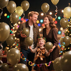 KAWKALSH 200pcs Brown 5-Inch Latex Balloons for Party Garlands and Arch Decorations