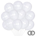 KAWKALSH 200-Pack Clear 5-Inch Latex Balloons for Party Garlands & Arches