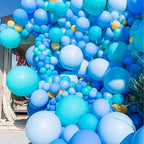 KAWKALSH 200pcs Light Blue Balloons 5 Inch – Mini Latex Party Decor Kit