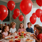 KAWKALSH Red Balloon 110pcs | Thickened 12\" Latex Balloons for Graduation, Wedding, and Holiday Decor