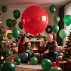KAWKALSH Red Balloons – 9-Pack, 36-Inch Giant Latex Balloons for Garland, Arch & Party Decor