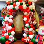 KAWKALSH Red Balloon Arch Kit 111Pcs – 18/12/5 Inch Latex Balloons for Birthday, Graduation & Party Decor