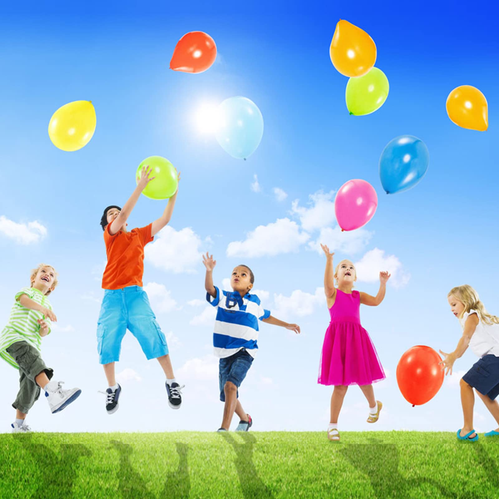 KAWKALSH Yellow Balloon Arch Kit – 111Pcs Latex Balloons for Birthday, Baby Shower, Wedding & More