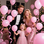 KAWKALSH 200pcs Light Pink Balloons 5 Inch – Mini Latex Party Balloons for Birthday, Baby Shower & More