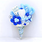 KAWKALSH 260 Blue Long Balloons – Thick, Durable Skinny Latex for Animal Twisting (100 pcs)