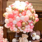 KBZVNAF Pastel Pink Latex Balloons – 50 Pack, 12-Inch Matte Baby Pink Party Decor