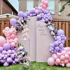 KBZVNAF Pastel Pink Latex Balloons – 50 Pack, 12-Inch Matte Baby Pink Party Decor
