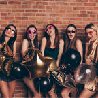KBZVNAF Black Matte Latex Balloons – 50 Pack, 12in, Helium Ready for Weddings & Parties