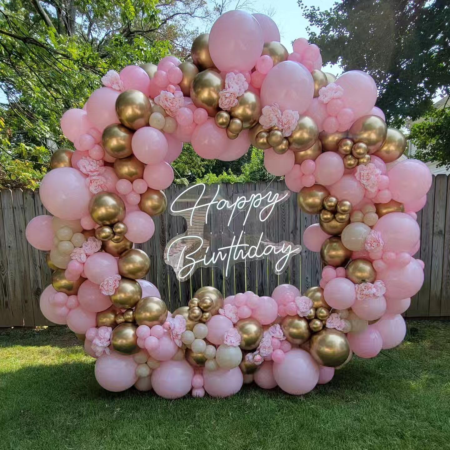 KBZVNAF Pastel Pink Latex Balloons – 50 Pack, 12-Inch Matte Baby Pink Party Decor