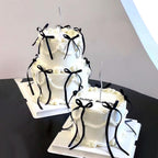 Keaziu 20 Pack Black Bow Cupcake Toppers – Coquette Birthday Cake Decor