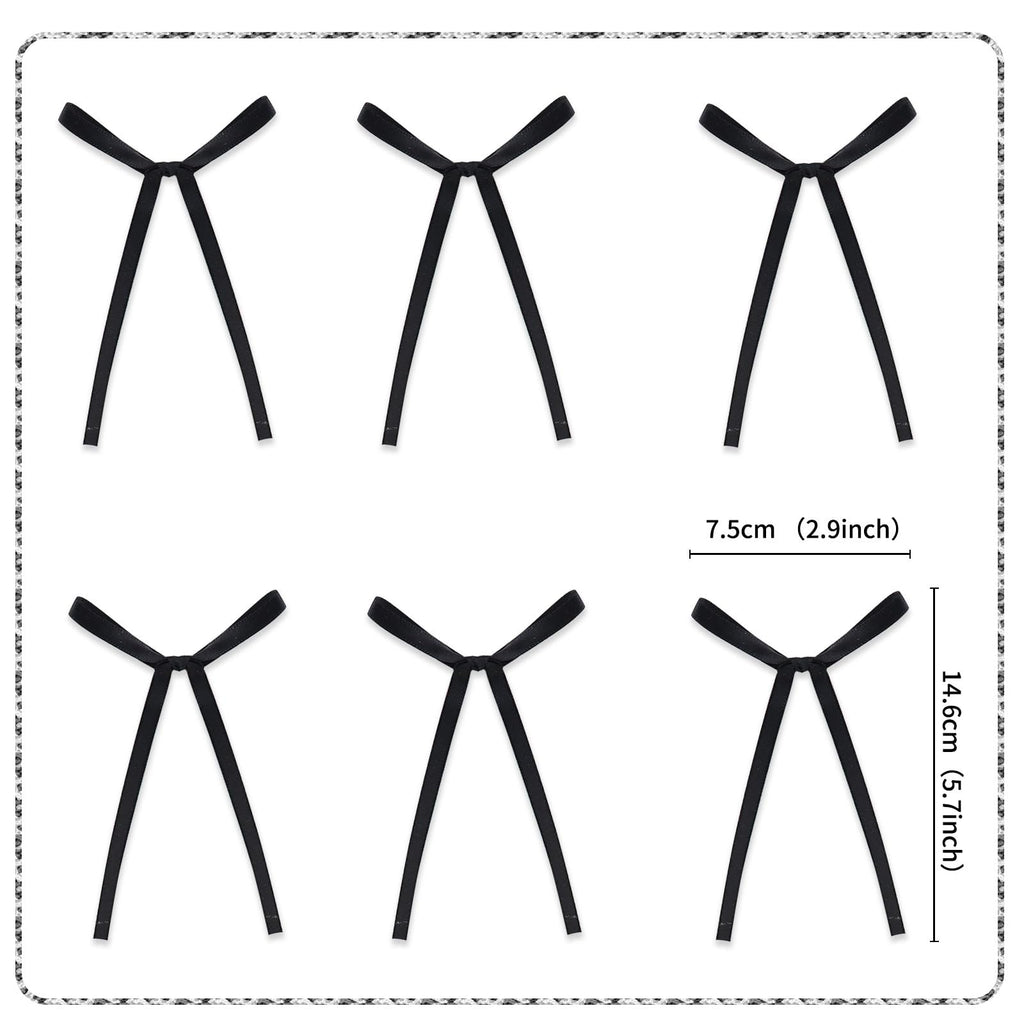 Keaziu 20 Pack Black Bow Cupcake Toppers – Coquette Birthday Cake Decor