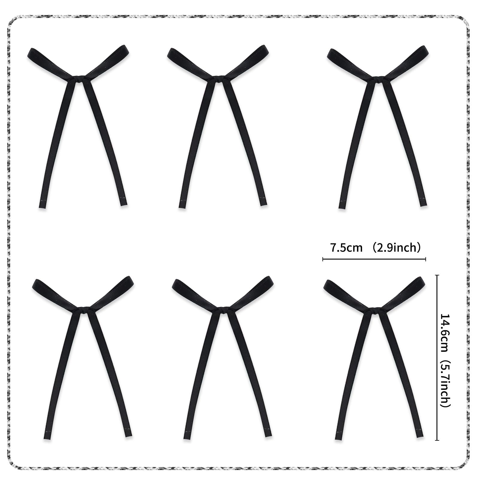 Keaziu 20 Pack Black Bow Cupcake Toppers – Coquette Birthday Cake Decor