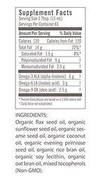 Flora Health UDO’s Oil Omega 3-6-9 32 Oz – Organic Plant-Based, Cold-Pressed, Vegan Oil Blend