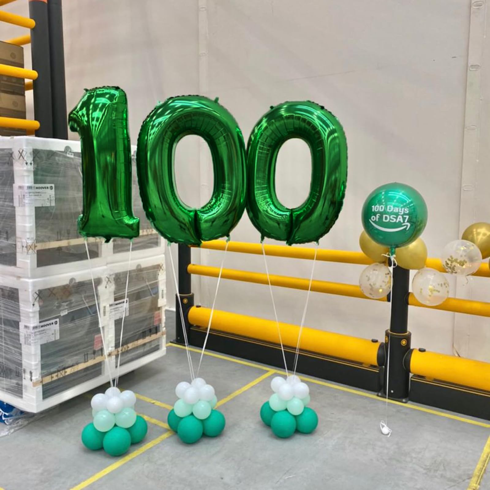 Kelfuoya 40-Inch Number 10 Digital Balloon – Jumbo Mylar Foil Helium Balloons for Birthday & Anniversary Parties