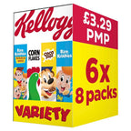 Kellogg's Variety Breakfast Cereal 8pk (Case of 6)