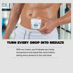 Kewlioo Triple Sweat Cream – Coconut | Heat-Activated Workout Gel