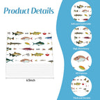 KFJBPB 50 Pcs Fishing Napkins – 13x13 Inches Disposable Party Napkins