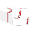 KFJBPB Baseball Napkins 50 Pcs | 13 x 13 in Disposable Napkins for Baseball Parties and Celebrations