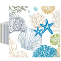 KFJBPB 50 Pcs Ocean Seashell Napkins – 13 x 13 Inches | Coastal Beach Disposable Napkins