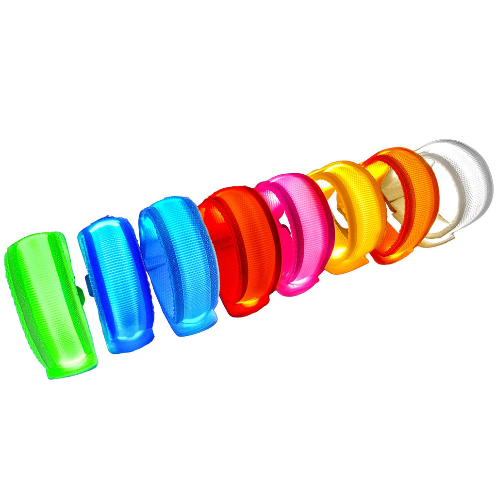 KIRALUMI 8 PCS LED Glow Bracelets – Light Up Wristbands for Kids & Adults | Party & Night Event Essentials
